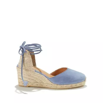 Эспадрильи двухцветные на танкетке CARINA