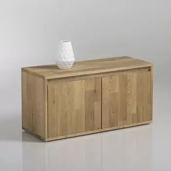 Этажерка модульная с 2 ящиками из массива дуба, Edgar