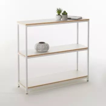 Этажерка низкая из металла и дерева, Talist