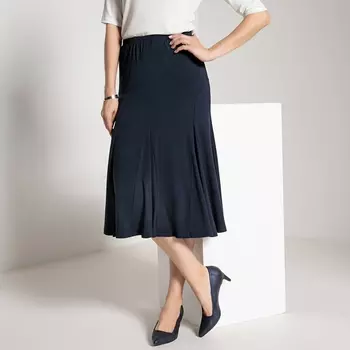 Юбка из мягкого трикотажа, на эластичном поясе