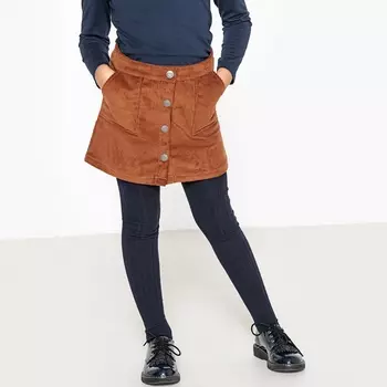 Юбка из вельвета, 3-12 лет