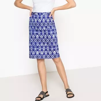 Юбка-карандаш с рисунком