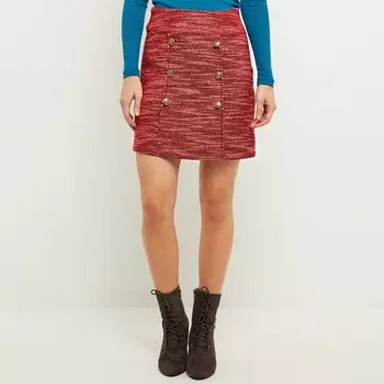 Юбка короткая прямая