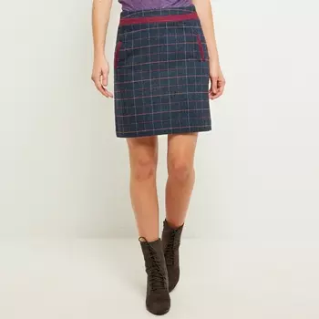 Юбка короткая в клетку Bella