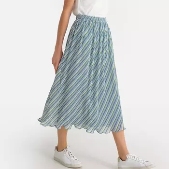 Юбка-миди плиссированная