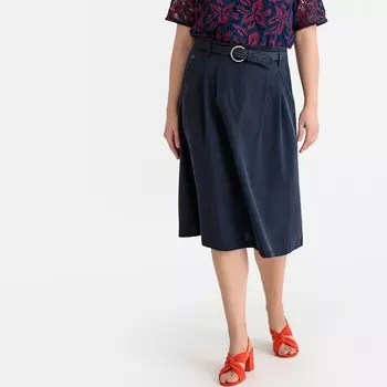 Юбка-миди прямая из лиоцелла