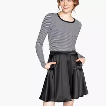 Юбка-миди расклешенная