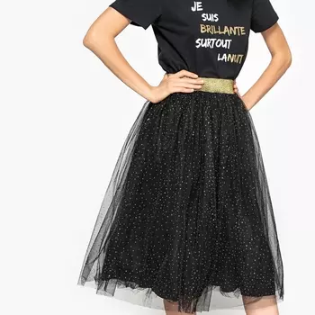 Юбка-пачка с блестками