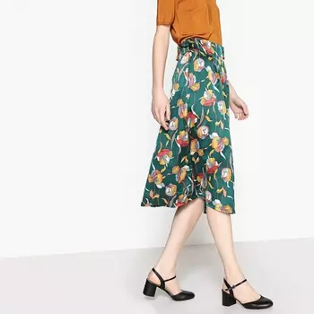 Юбка плиссированная с рисунком