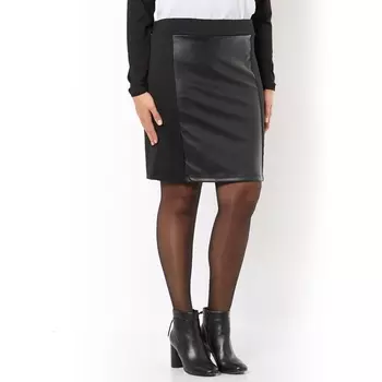 Юбка прямая из трикотажа