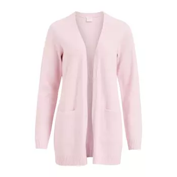 Кардиган длинный с 2 карманами из тонкого трикотажа