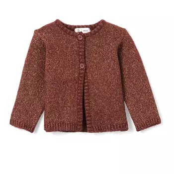 Кардиган из блестящего трикотажа, 1 мес. - 3 года