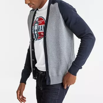 Кардиган из тонкого трикотажа