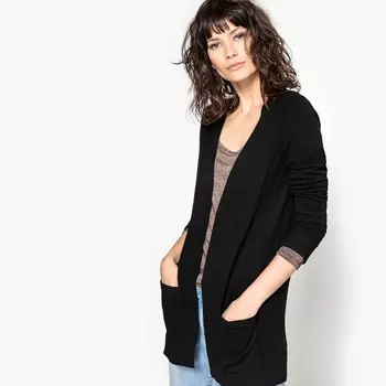 Кардиган кашемировый средней длины