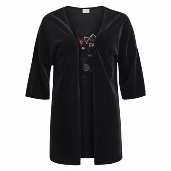 Кардиган с V-образным вырезом