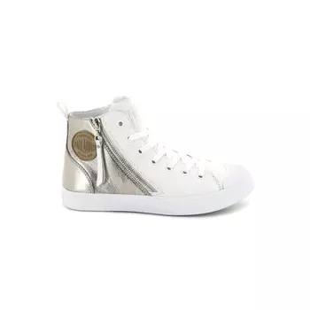 Кеды из кожи высокие Plphoenix Zml