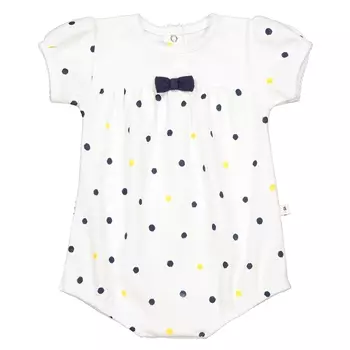 Комбинезон короткий в горошек, 3-9 мес.