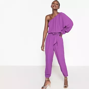 Комбинезон с асимметричным верхом