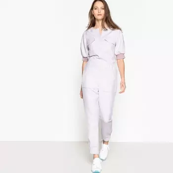 Комбинезон с брюками на молнии