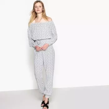 Комбинезон с брюками с рисунком