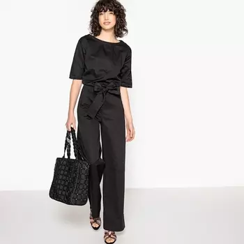 Комбинезон с брюками широкого покроя