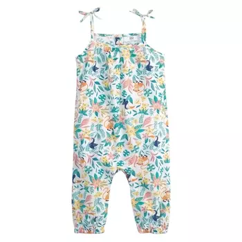 Комбинезон с рисунком на тонких бретелях, 1 мес. - 3 года