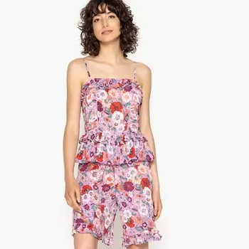 Комбинезон с шортами с рисунком