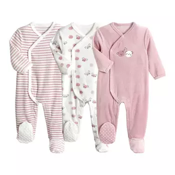 Комплект 3 пижам из велюра LaRedoute