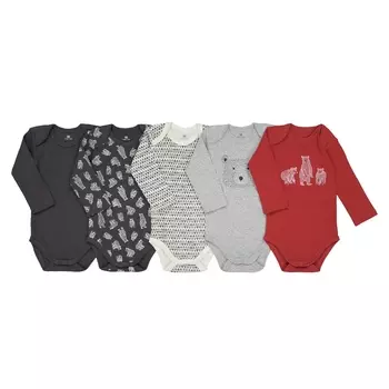 Комплект боди из хлопка, 0 мес. - 3 года