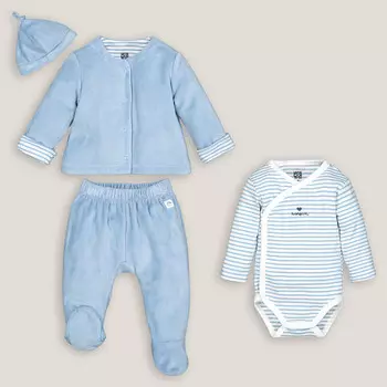Комплект для новорожденного из четырех LaRedoute