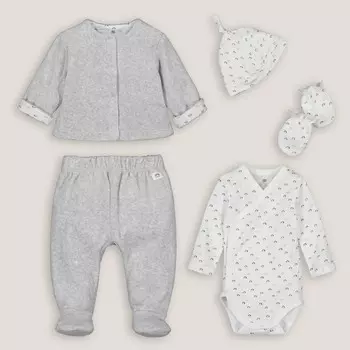 Комплект для новорожденного из пяти LaRedoute