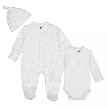 Комплект для новорожденных из трех LaRedoute