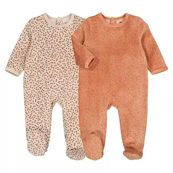 Комплект из 2 цельных пижам LaRedoute