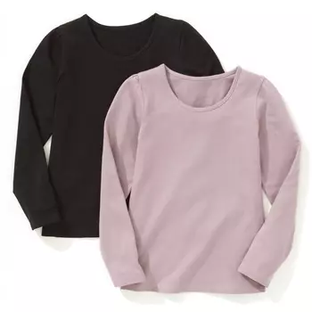 Комплект из 2 футболок с длинными рукавами, 3-12 лет