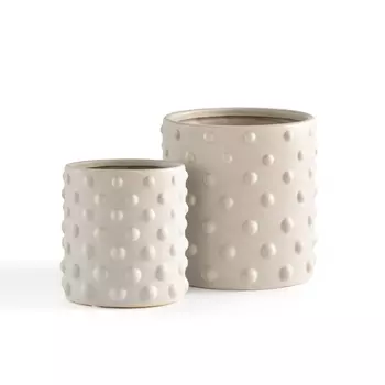 Комплект из 2 кашпо керамических Benling