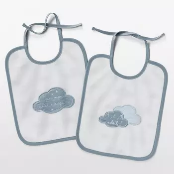 Комплект из 2 нагрудников Облака