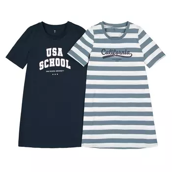 Комплект из 2 ночных рубашек LA REDOUTE COLLECTIONS