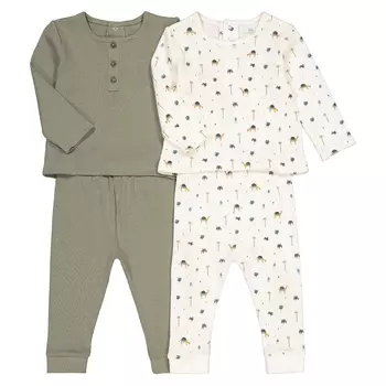 Комплект из 2 пижам раздельных LaRedoute