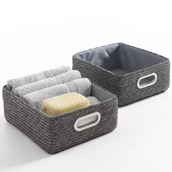 Комплект из 2 плетеных корзин, MAJONG