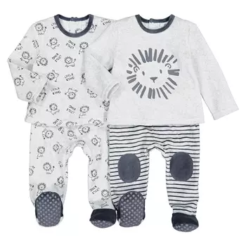 Комплект из двух раздельных пижам LaRedoute