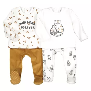 Комплект из 2 раздельных пижам LaRedoute