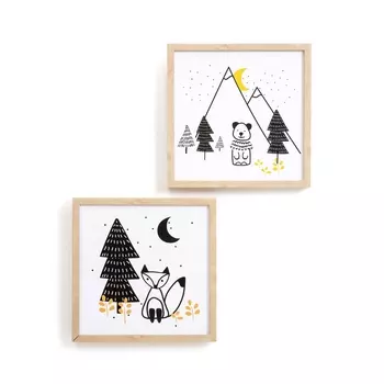 Комплект из 2 рисунков в LaRedoute