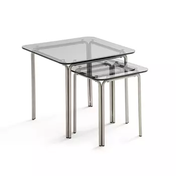 Комплект из 2 журнальных столиков-матрешек LA REDOUTE INTERIEURS