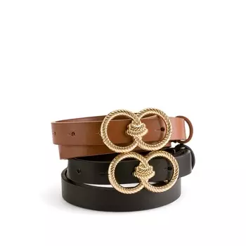 Комплект из 2 тонких ремешков LA REDOUTE COLLECTIONS