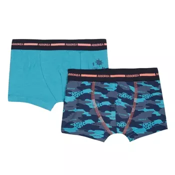 Комплект из 2 трусов-боксеров, 3-10 лет