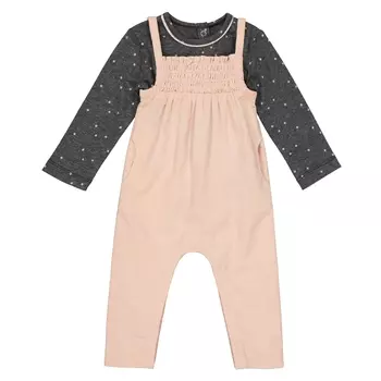 Комплект из 2 вещей комбинезон + футболка 1 мес-3 года