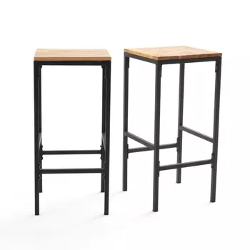 Комплект из 2 высоких барных La Redoute