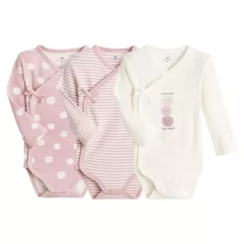 Комплект из 3 боди из LA REDOUTE COLLECTIONS