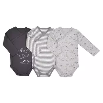 Комплект из 3 боди с длинными рукавами - 0 мес. - 2 года