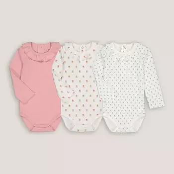 Комплект из трех боди с LaRedoute
